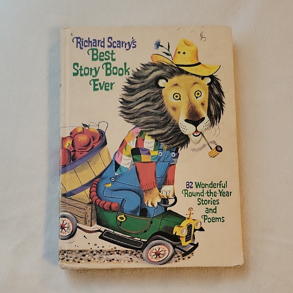 Richard Scarry's Best Story Book Ever 82 Stories And Poems